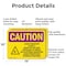 Signmission Radiation & Laser Sign, 10 in H x 14 in W, Aluminum, Rectangle OS-2PACK-CR-A-1014-L-10145 - alternate 6